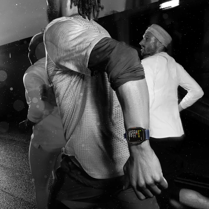 Viedpulksteņi Apple Watch Ultra 2 GPS + Cellular 49mm Black Titanium Case with Black Ocean Band